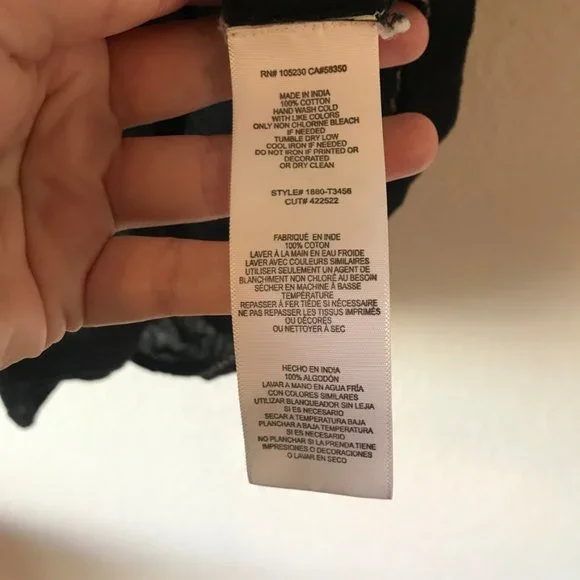 Joie Tahoma Embroidered Blouse black mexican influence worn by CECe on new girl - Picture 6 of 9